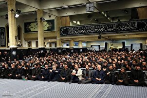 تقرير مصور | الليلة الأولى من مراسم عزاء السيدة فاطمة الزهراء (س) في طهران