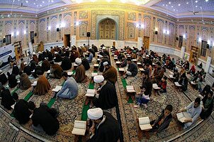 تقرير مصور | إقامة الأمسيات القرآنية لطلبة العلوم الدينية في النجف الأشرف 