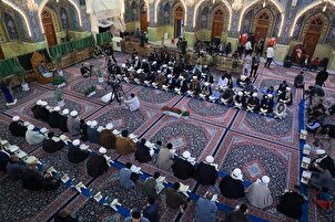 تقرير مصور | محفل "عرش التلاوة" القرآني في الصحن العباسي بكربلاء المقدسة