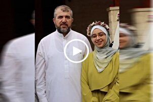 مقطع مؤثر للشهيدة "جنان البرش" إبنة مدير صحة غزة لحظة ختمها القرآن + فيديو