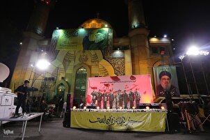 تقرير مصور | محفل العزاء القرآني بطهران تأبيناً للشهيد نصرالله