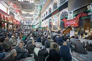 تقرير مصور | إحیاء ذكرى إستشهاد السيدة فاطمة الزهراء(ع) في كربلاء
