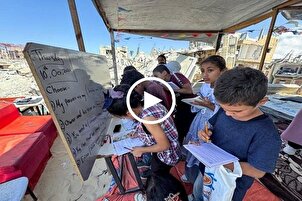 أطفال غزة أملٌ لا ينكسر رغم قهر الإبادة + فیديو