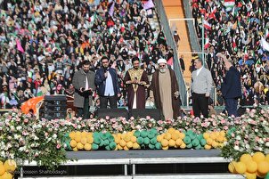تقرير مصور | تجمع قرآني حاشد بطهران بمناسبة ذكرى ولادة الامام الحسن(ع)