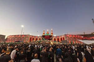 تقرير مصور | إحیاء ليلة الثامن من محرّم الحرام في كربلاء المقدسة