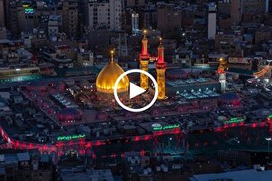الفيديو | عدسة "إکنا" توثّق أجواء كربلاء المقدسة ليلة التاسع من محرّم