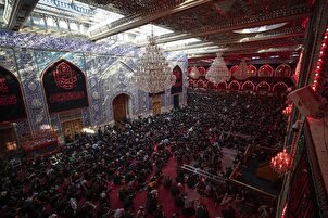 شاهد...مراسم إحياء ذكرى عاشوراء في العتبة العباسية بقراءة المقتل الحسيني