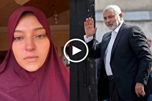 شاهد...زوجة نجل هنية تنعيه بكلمات مؤثرة