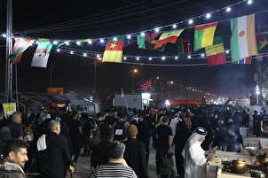 تقرير مصور | مشاية الأربعينية من النجف إلى كربلاء من عدسة وكالة "إکنا" للأنباء