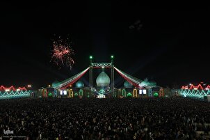 تقرير مصور | أجواء ذكرى ولادة الامام المهدي(عج) في مسجد "جمكران"