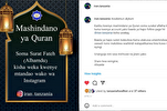 Tanzaniyada virtual Quran yarışları keçirilib