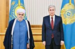 Allahşükür Paşazadə Qazaxıstanın Prezidenti ilə görüşüb
