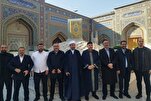 Georgian Shia, Sunni Scholars Perform Pilgrimage of Unity to Imam Reza Shrine