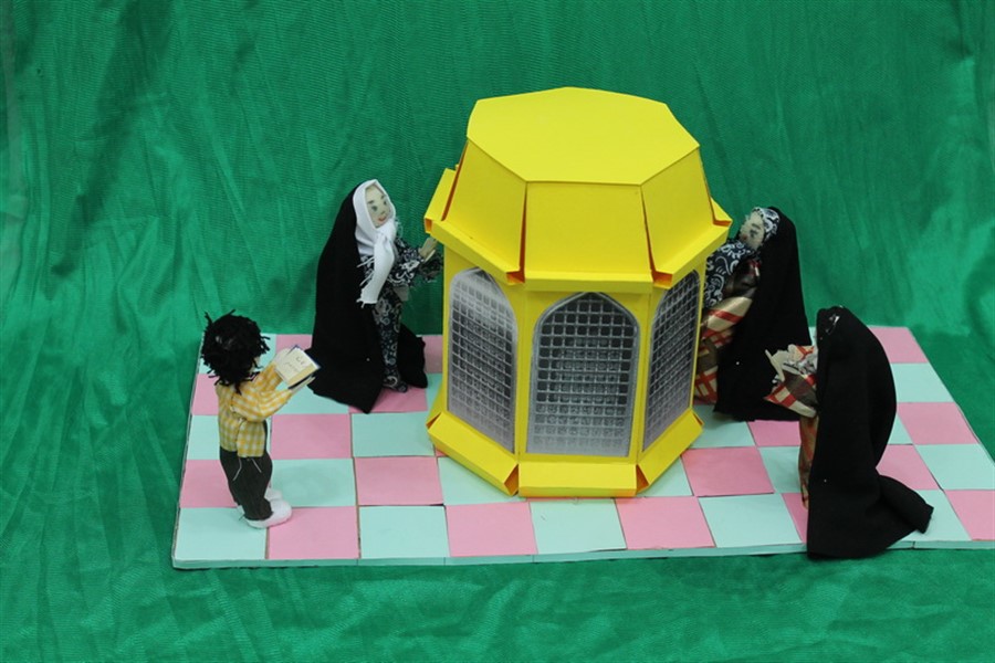 معرفی برگزیدگان مسابقه «کاردستی رضوی» در خوزستان + عکس