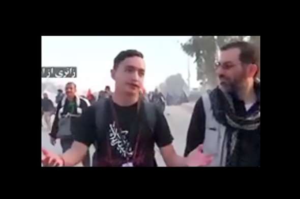 فیلم/ جوان استرالیایی در پیاده‌روی اربعین از جاذبه امام حسین(ع) می‌گوید