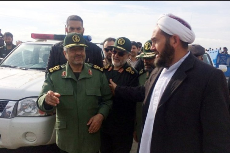 فرمانده سپاه از مناطق سیل‌زده گلستان بازدید کرد