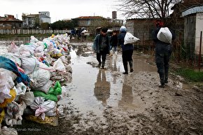 سیل به «گمیشان» رسید