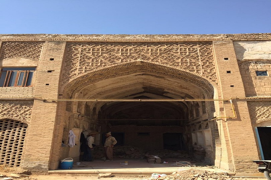 مرمت خانه تاریخی شیخ جعفر شوشتری در حال انجام است مرمت خانه تاریخی شیخ جعفر شوشتری در حال انجام است