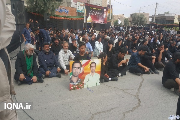 اجتماع پرشکوه عزاداران اربعین حسینی در زابل