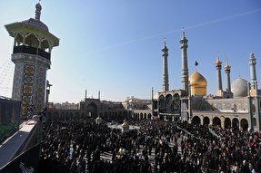 مراسم‌ عزاداری حرم حضرت معصومه(س) در دهه آخر صفر