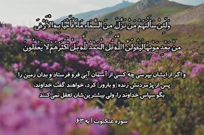 فیلم | تلاوت آیه 63 سوره عنکبوت با صوت «عبدالباسط»