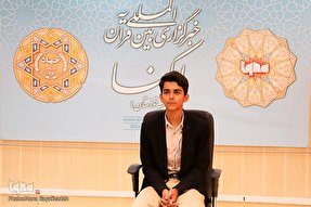 فیلم | قرائت آیه 28 سوره مائده با صدای احمد عبیاوی