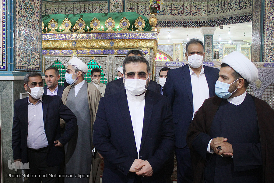 حضور وزیر فرهنگ و ارشاد اسلامی