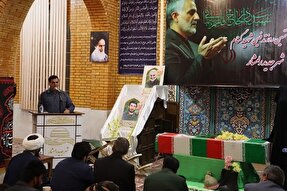 سومین سالگرد شهادت حاج قاسم سلیمانی در شهر جدید رامشار برگزار شد