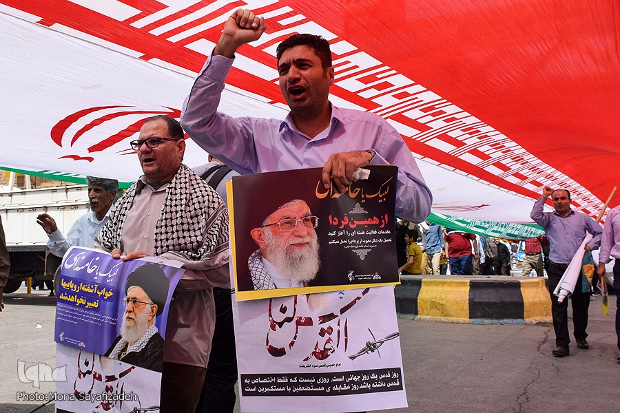 راهپیمایی روز جهانی قدس در اهواز 