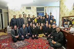 شب سوم شهادت امام حسین(ع) در بیت استاد موسوی‌بلده