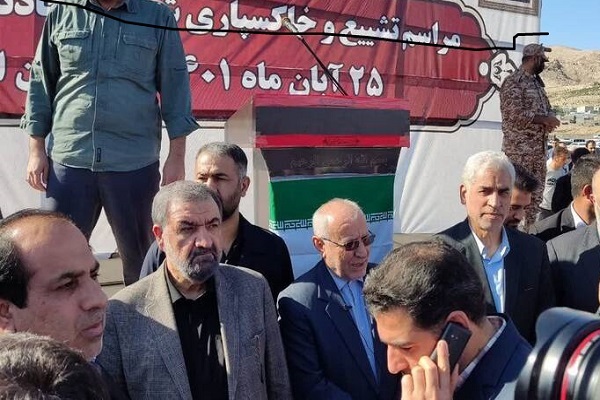 محسن رضایی در ایذه