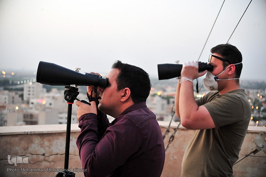 رصد هلال شوال