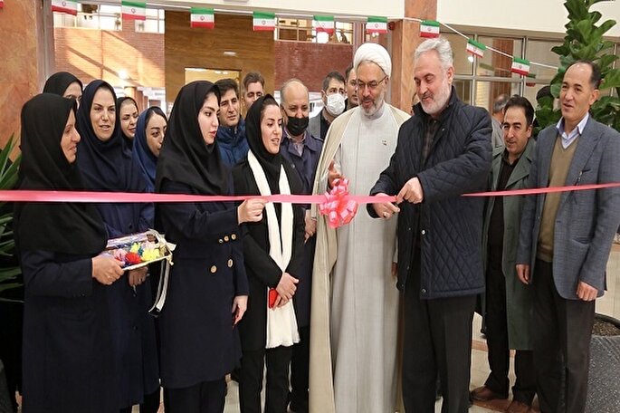 افتتاح نمایشگاه کتاب فجر در دانشگاه محقق اردبیلی
