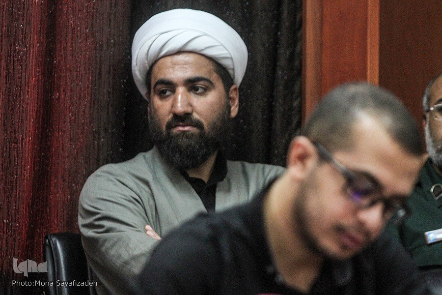 حجت‌الاسلام میلاد امینی موحد مسئول شبکه رسانه‌ای صف