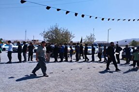 برپایی 12 موکب اربعین در ملایر