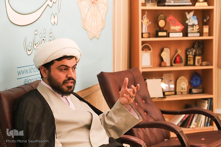 حجت الاسلام سعید حردانیان، رئیس اداره امور قرآنی تبلیغات اسلامی خوزستان