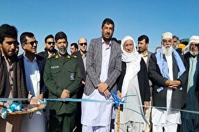 ۳۶ طرح بخش مرکزی خاش به‌مناسبت دهه فجر افتتاح شد