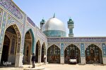 بقعه متبرکه امامزاده عبدالله(ع) هندیجان در یک نگاه + فیلم