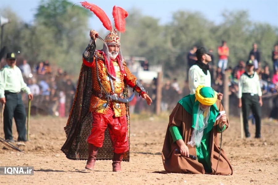 سومین سوگواره منطقه ای تعزیه خوانی رایت سرخ