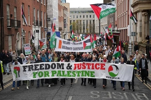 برپایی تظاهرات ضدصهیونیستی در سوئد، فرانسه و ایرلند + عکس و فیلم