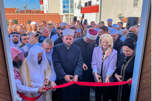 مسجد تاریخی مونته نگرو بازگشایی شد