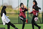 موفقیت تیم فوتبال دختران محجبه در انگلیس