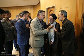 مراسم ختم مادر همسر علی منتظری رئیس جهاددانشگاهی