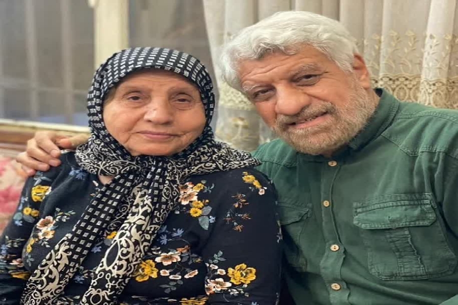 تشییع پیکر مادر حاج صادق آهنگران