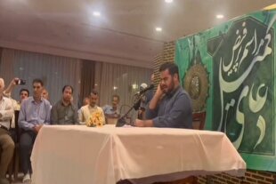 فراز تلاوت محمدمهدی شیخ‌الاسلامی در جمع حجاج ایرانی + فیلم