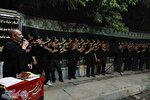 عکس | عزاداری هیئت انصارالحسین(ع) کرمانشاه در شب تاسوعا