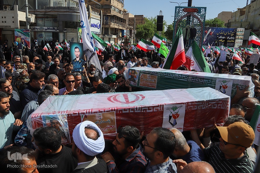 خوزستان امروز میزبان تشییع شهدای تجاوز رژیم صهیونیستی است