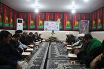 محفل انس با قرآن در موکب الحسین (ع) شهدای فراجا برگزار شد