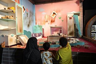 برپایی غرفه‌ کودکان شهید جنگ 12 روزه در «محرم‌شهر»