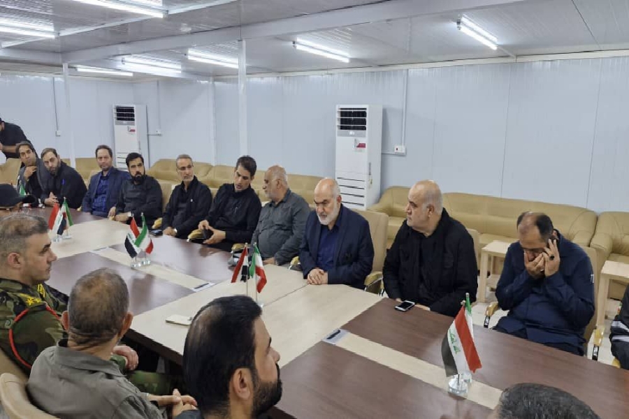 دیدار مقامات ایرانی و عراقی در مرز شلمچه